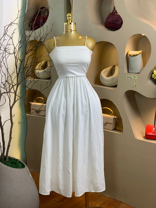 JESSY36 SIZE8 White DRESS Length51