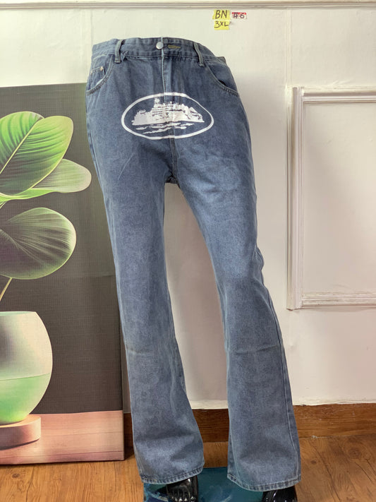 UK SIZE (3-X-LARGE) Brand new46 (Denim)