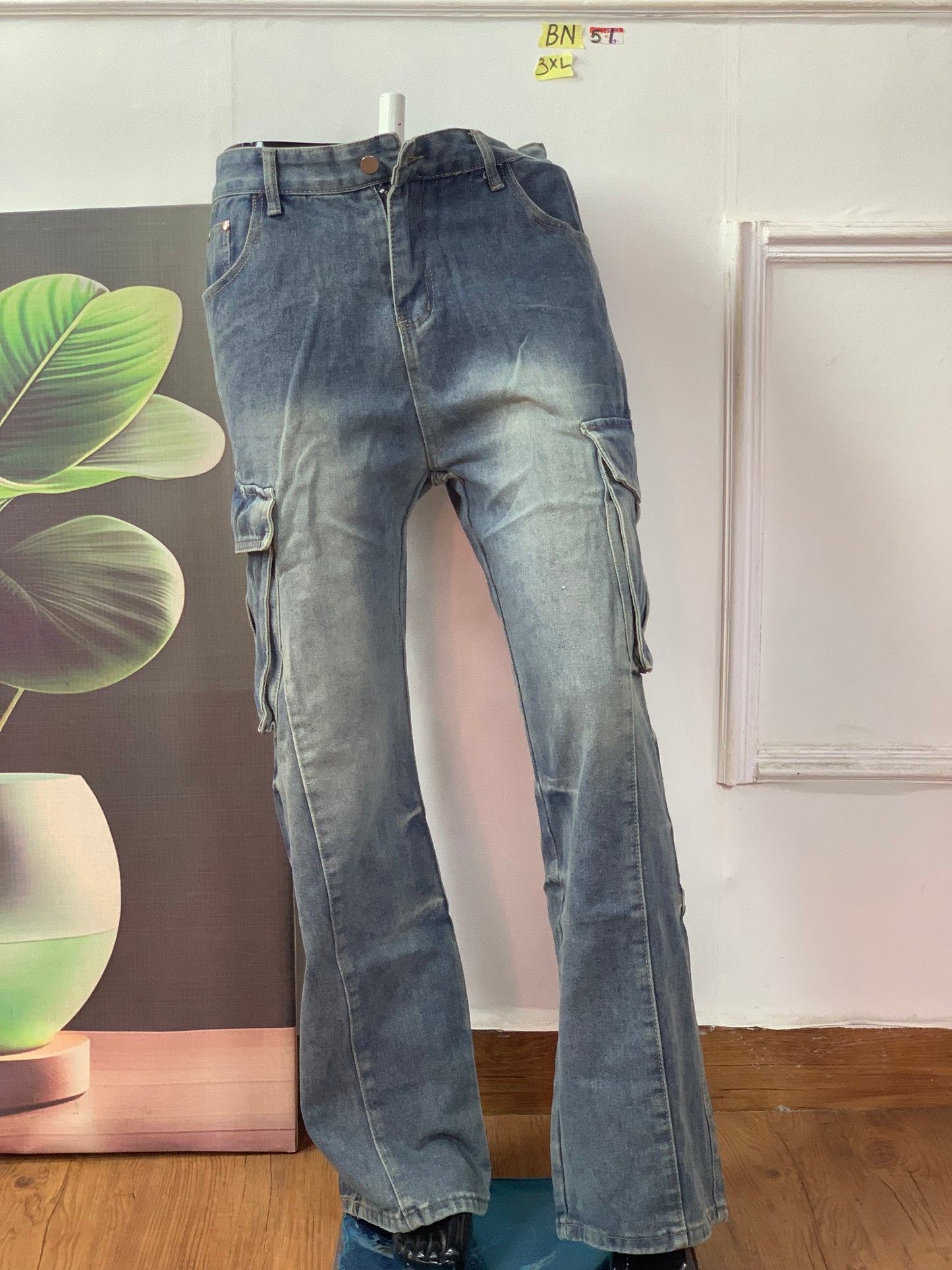 UK SIZE (3-X-LARGE) Brand new51 (Denim)