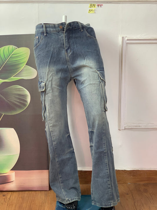 UK SIZE (3-X-LARGE) Brand new51 (Denim)