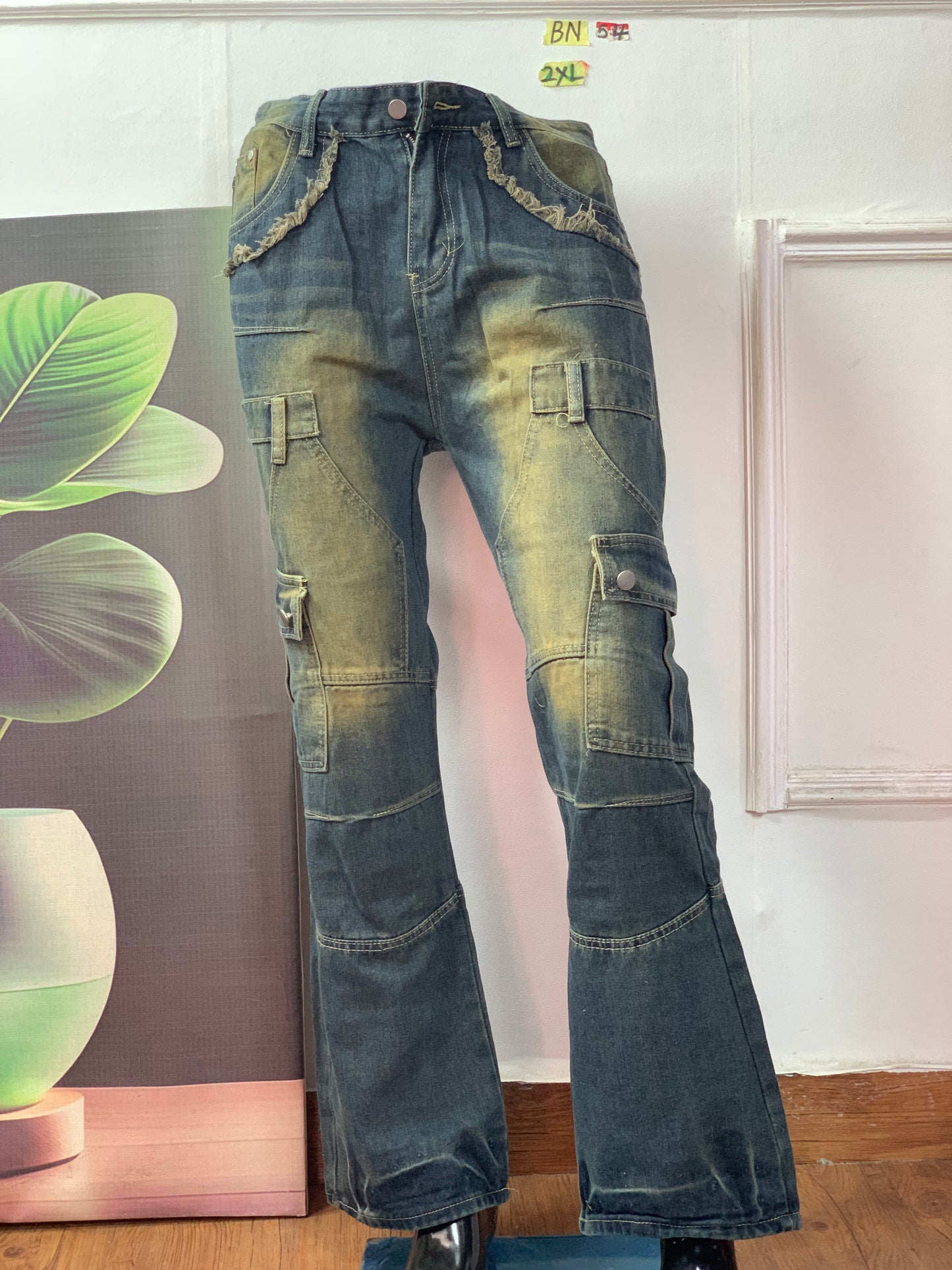 UK SIZE (2-X-LARGE) Brand new54 (Denim)
