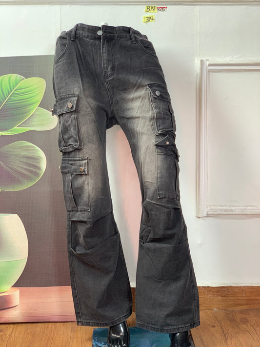 UK SIZE (3-X-LARGE) Brand new65 (Denim)
