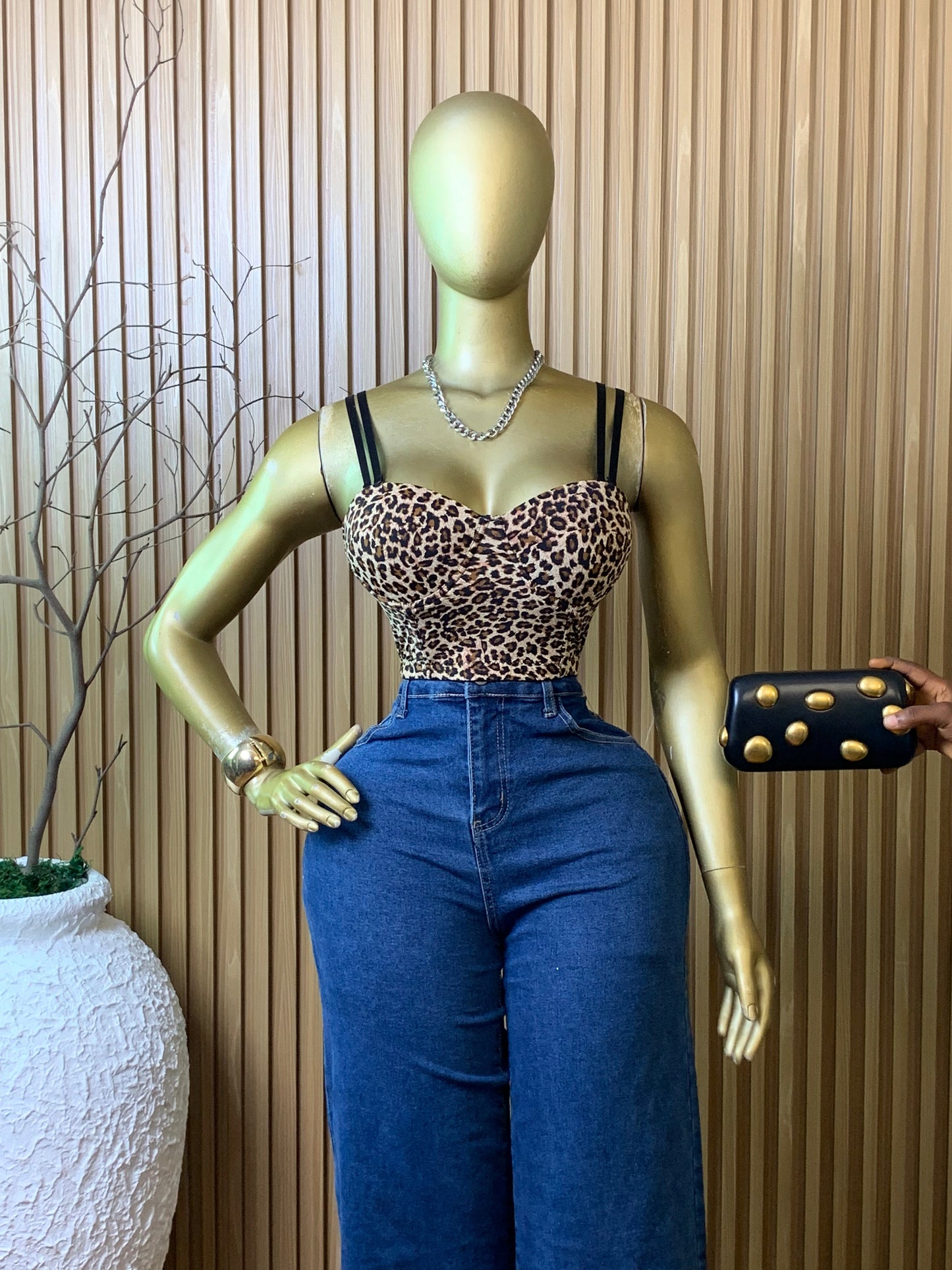CORSET Top10 SIZE14 (animal prints)