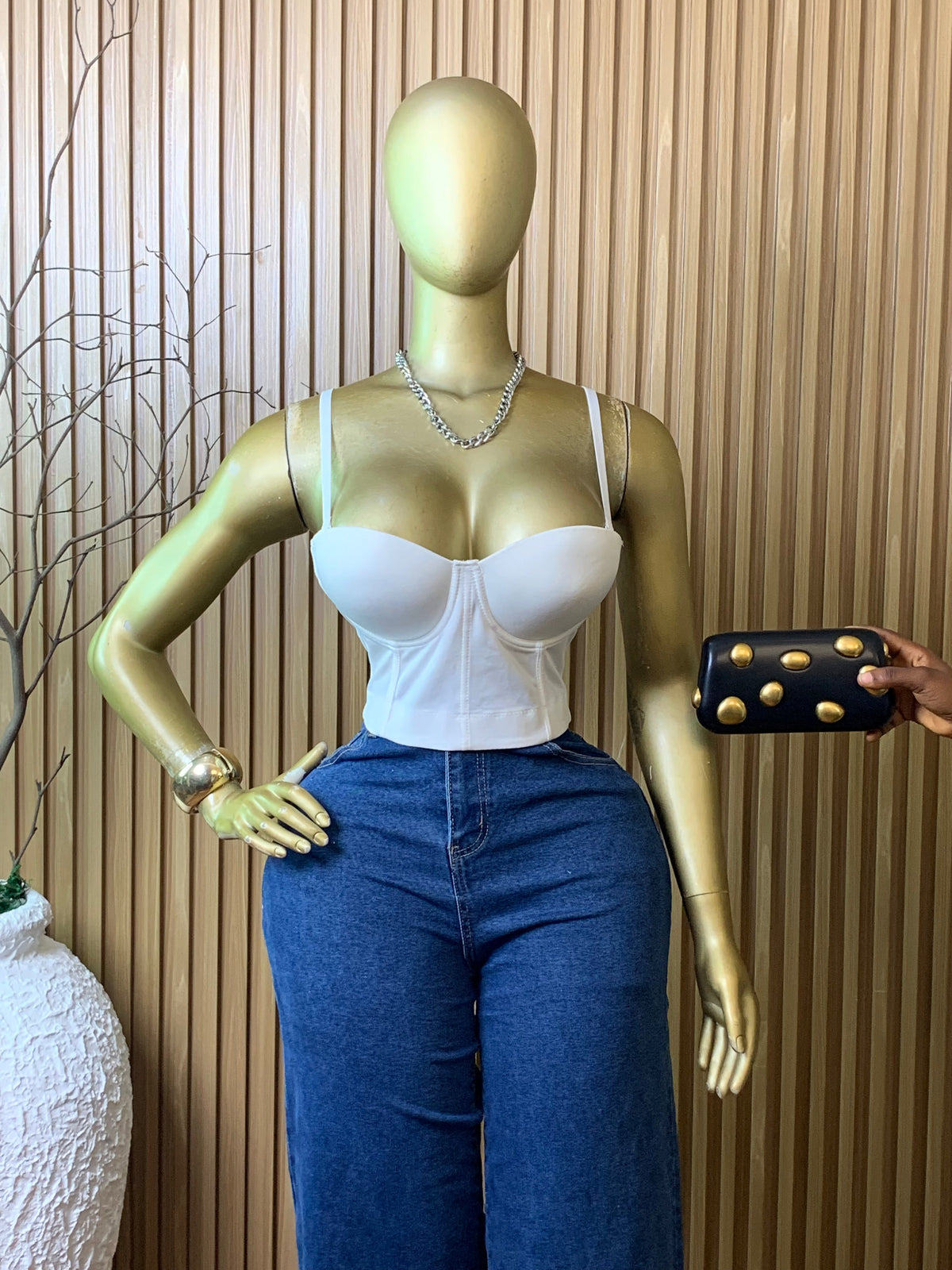 CORSET Top16 SIZE12 (white)