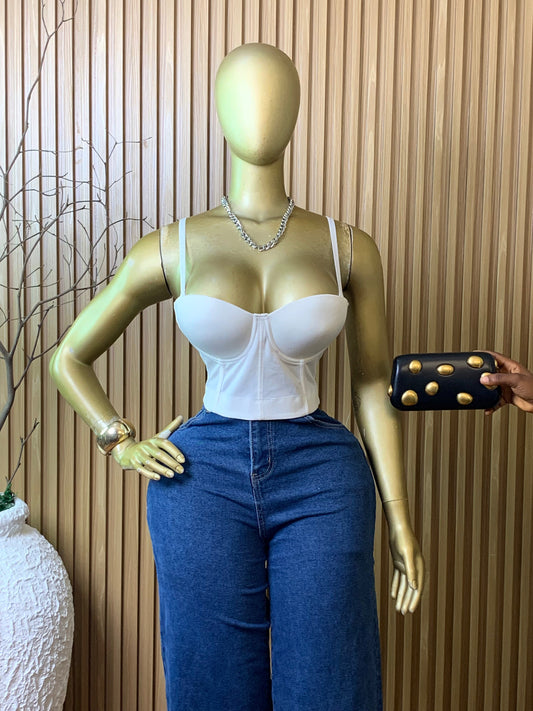 CORSET Top16 SIZE12 (white)
