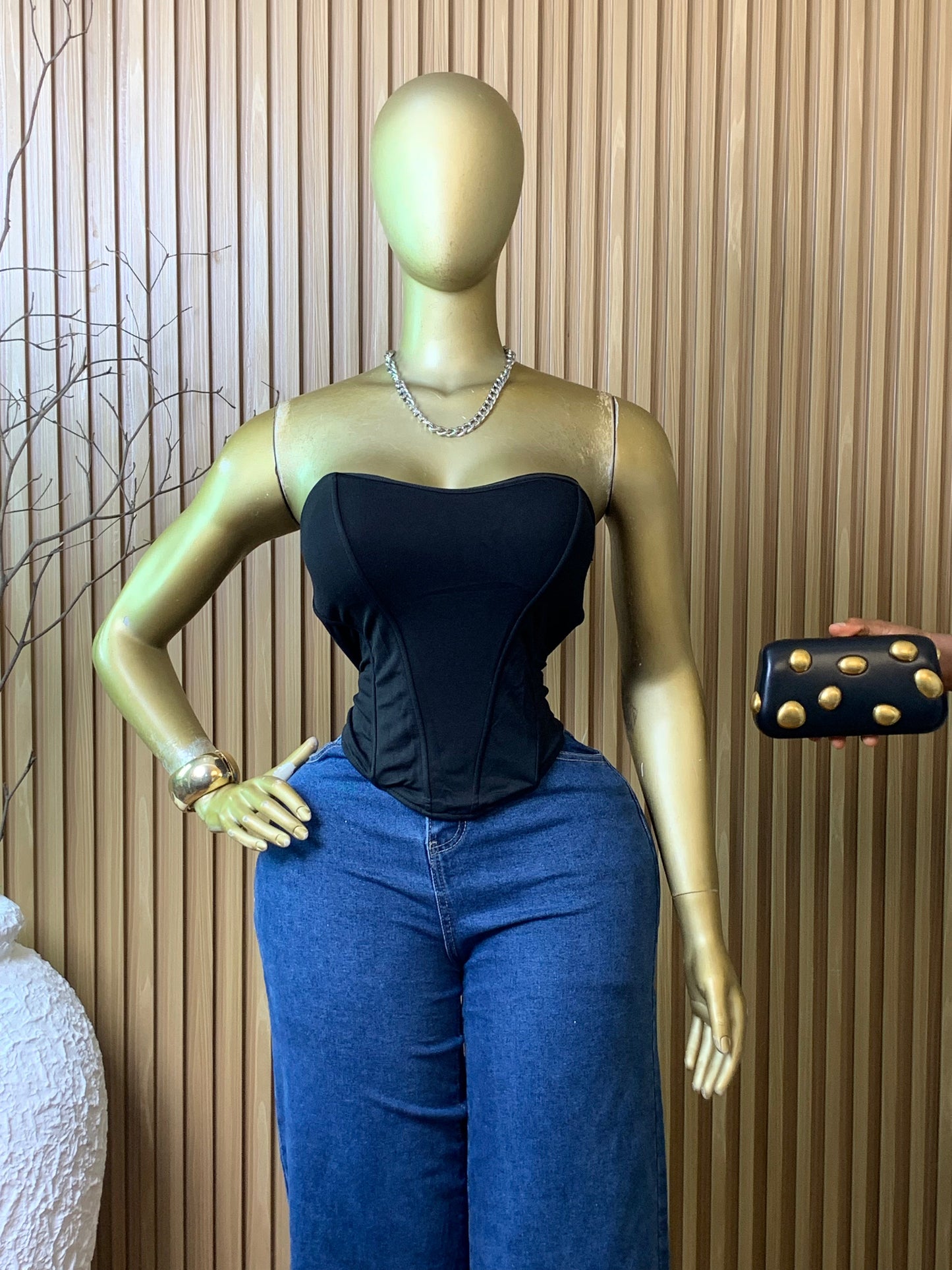 CORSET Top20 SIZE6 (black)