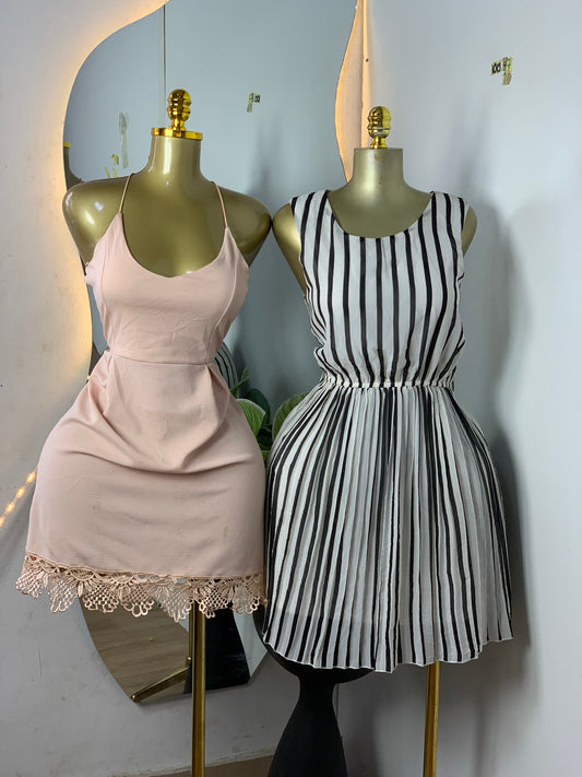 SIZE10 10O47B (black&white stripes)