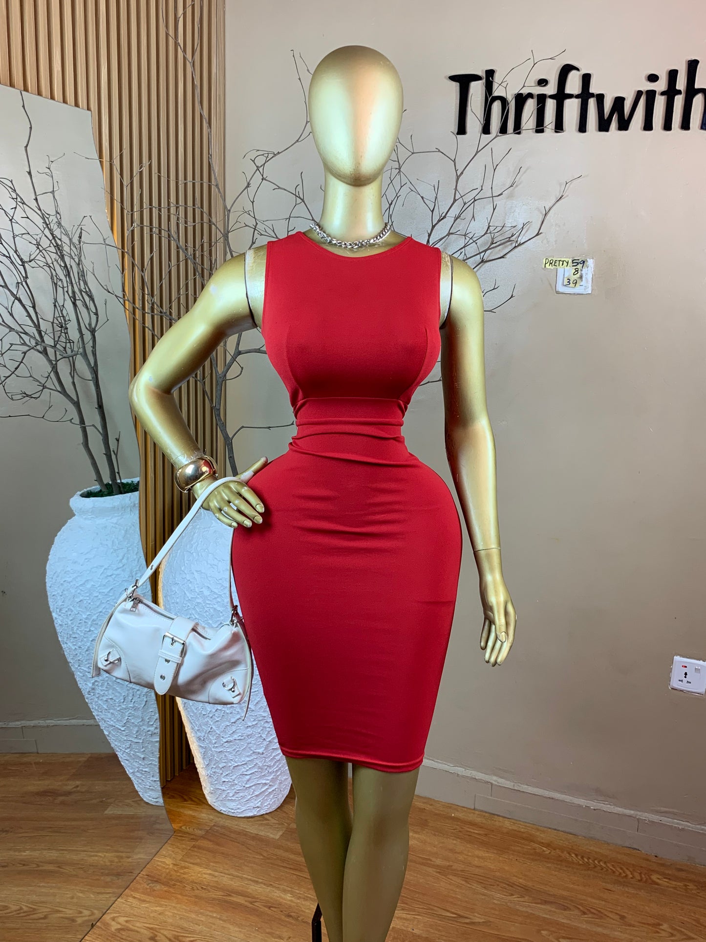 SIZE8 PRETTY59 Length39(red)