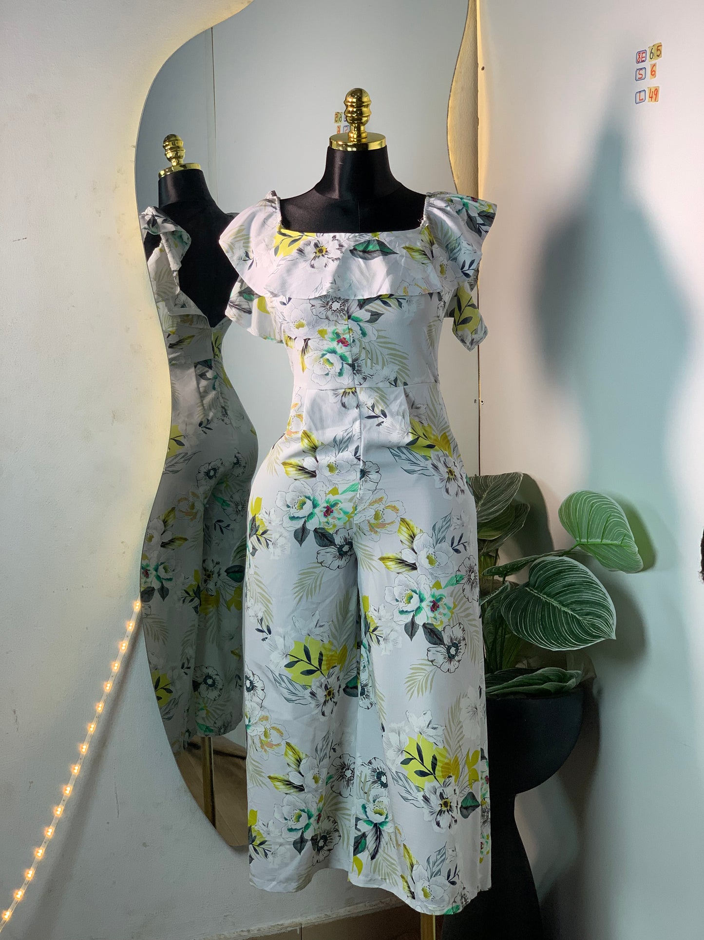 SIZE6 8E65 Length49 (Jump suit)