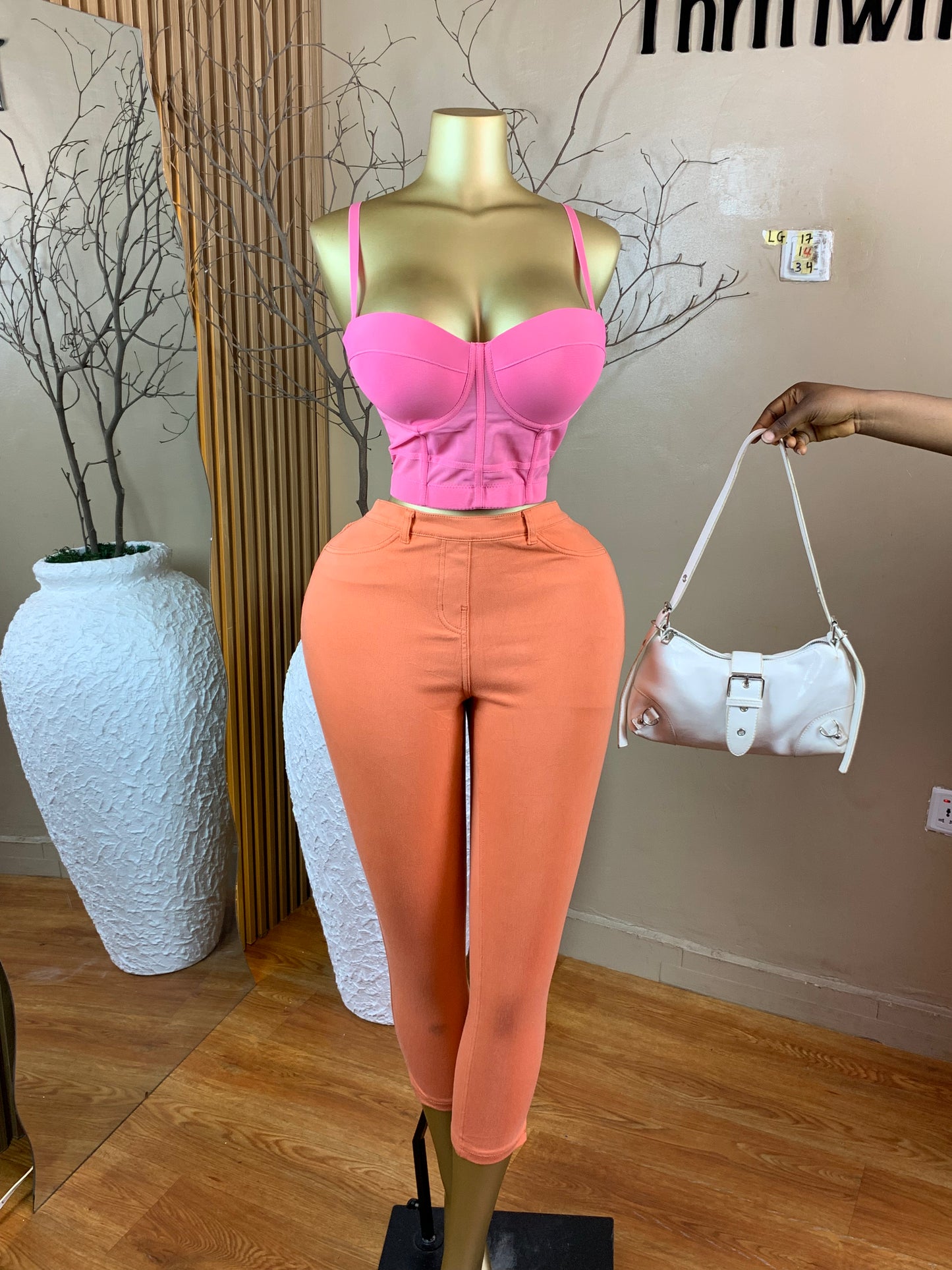 SIZE14 LG17 Length34(Leggings only)Little stain)