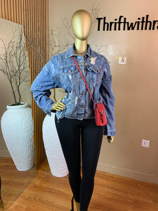 SIZE16 Denim jacket013