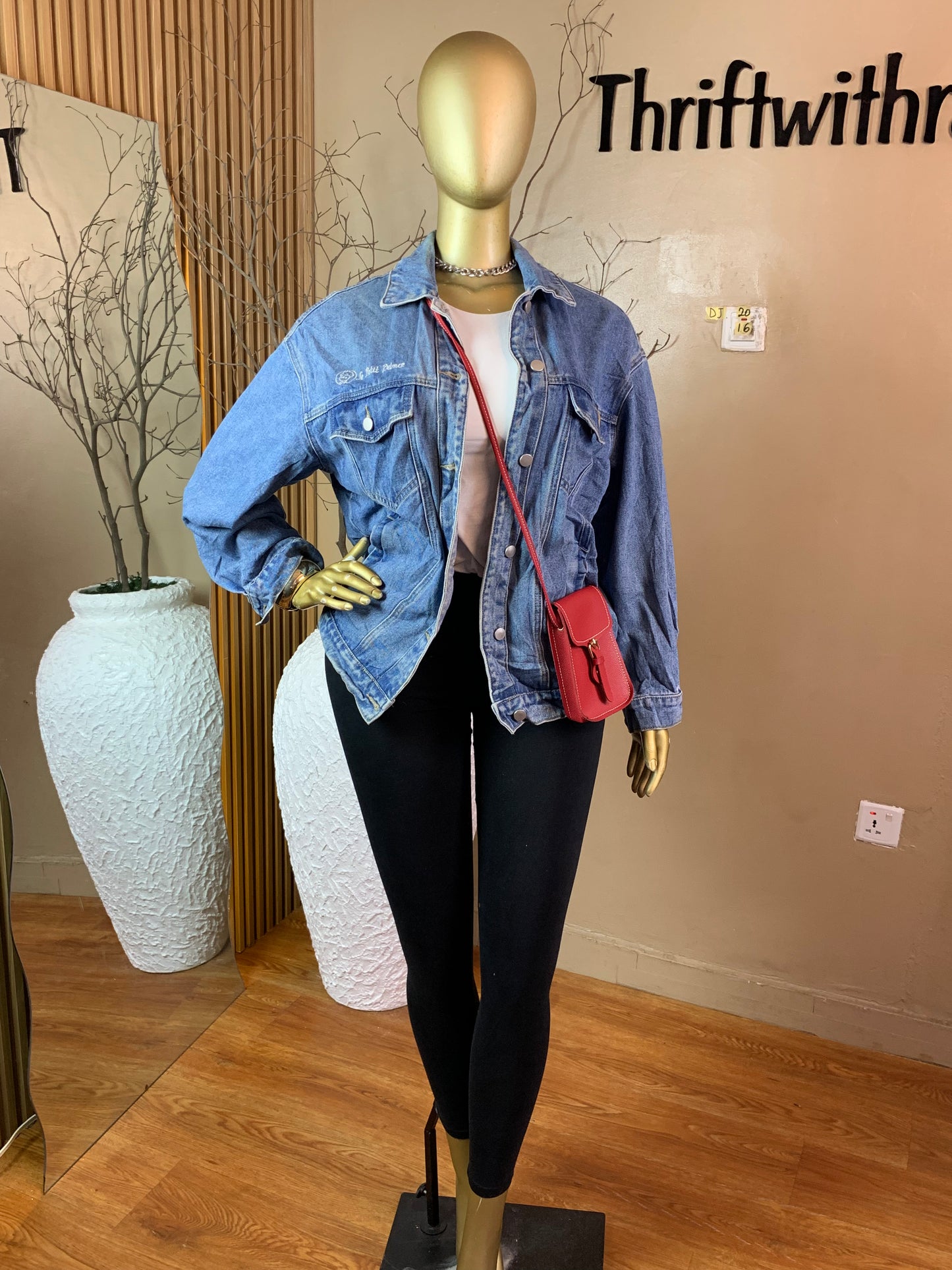 SIZE16 Denim jacket020
