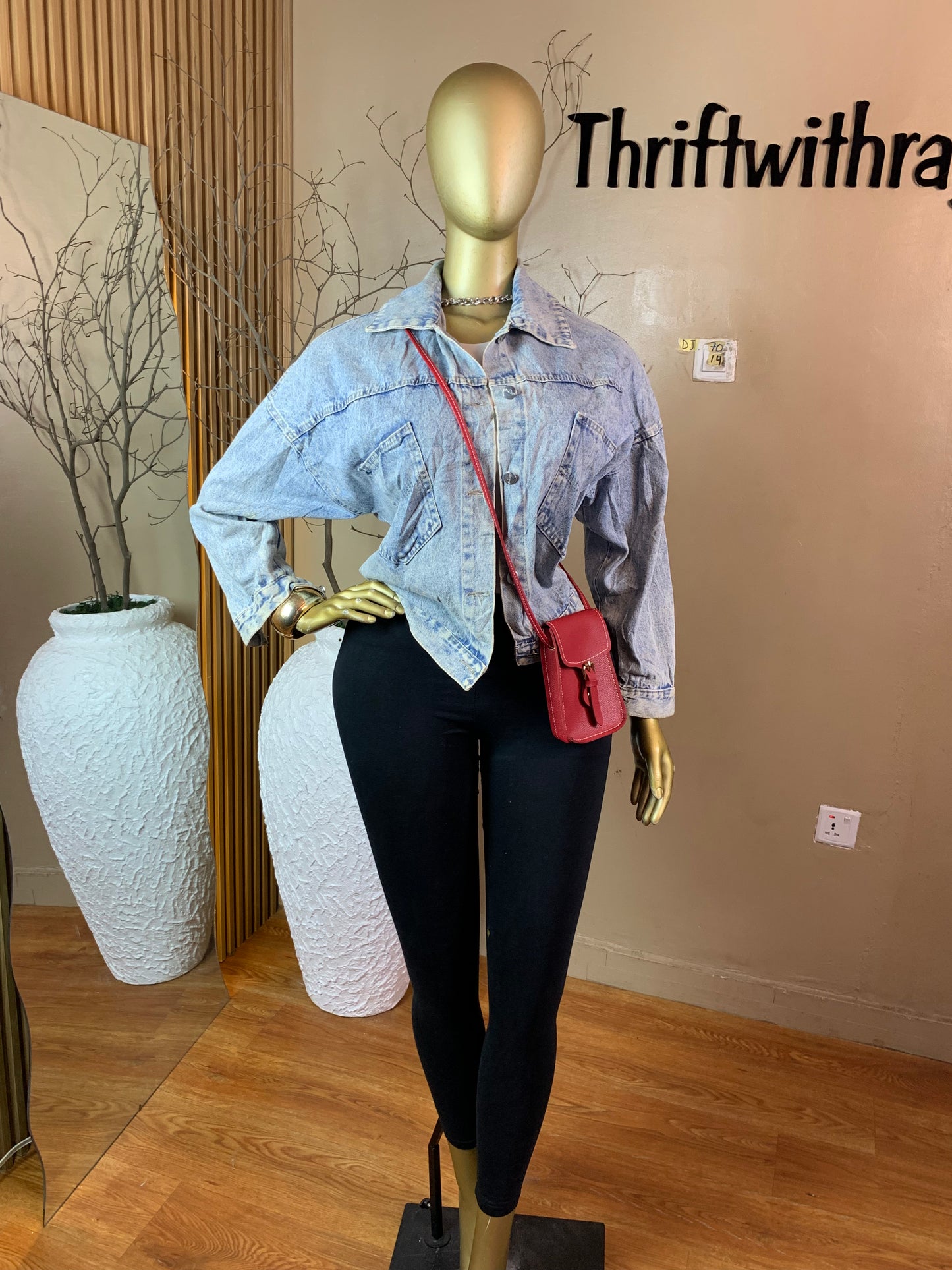 SIZE14 Denim jacket070