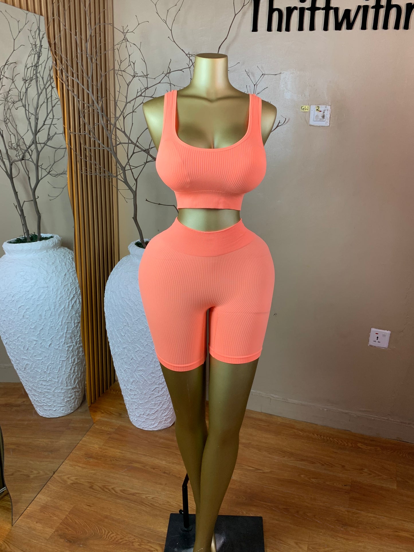 SIZE10-16 GYM WEAR2(Orange)