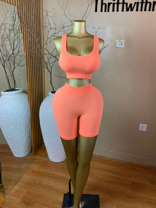 SIZE10-16 GYM WEAR2(Orange)