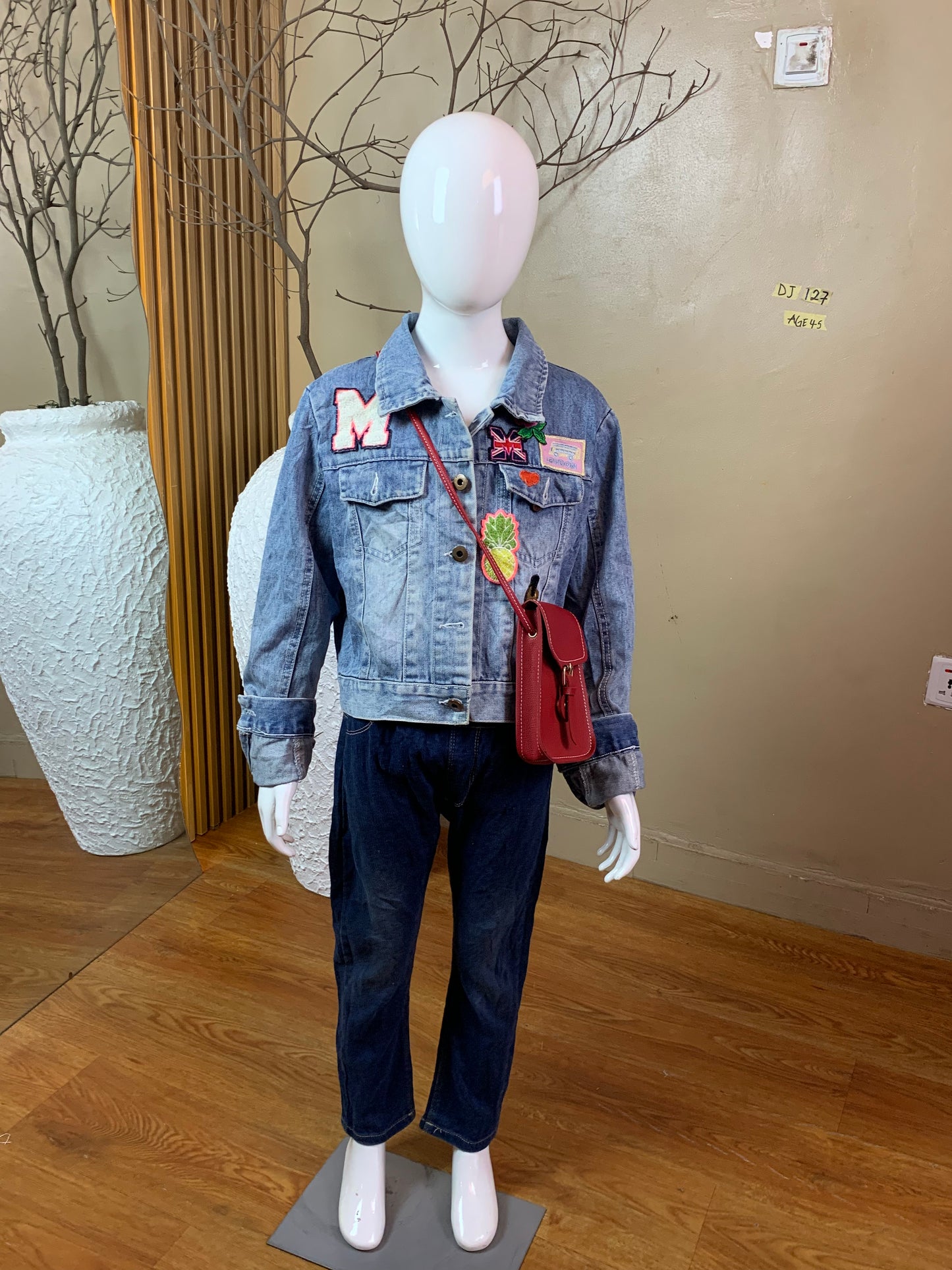 4-5yrs Denim jacket127