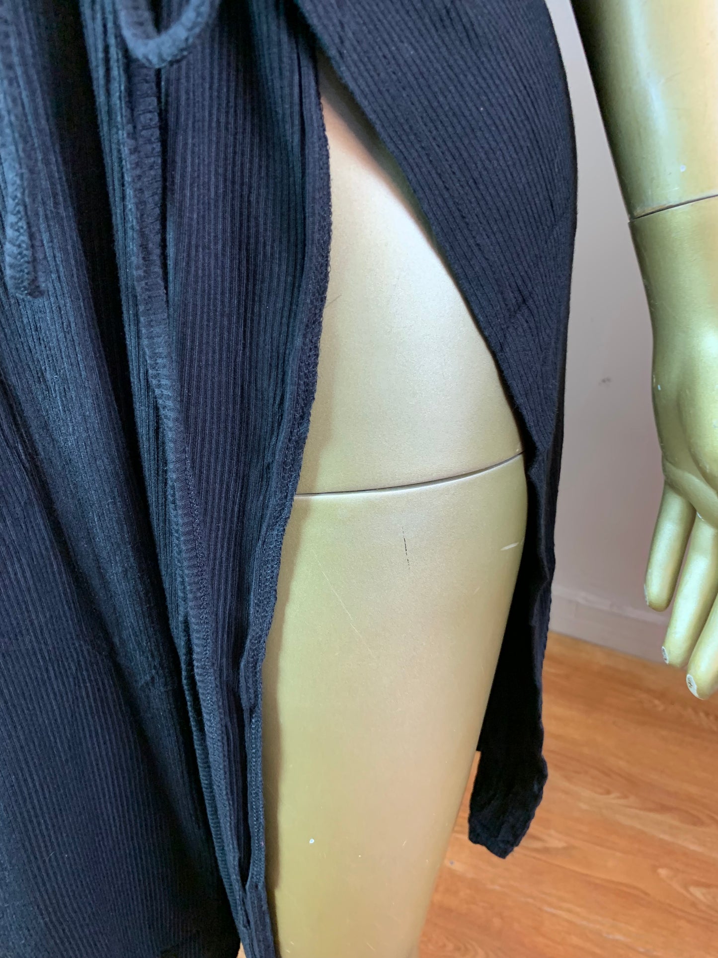 ZEE47 BLACK DRESS SIZE14 Length46