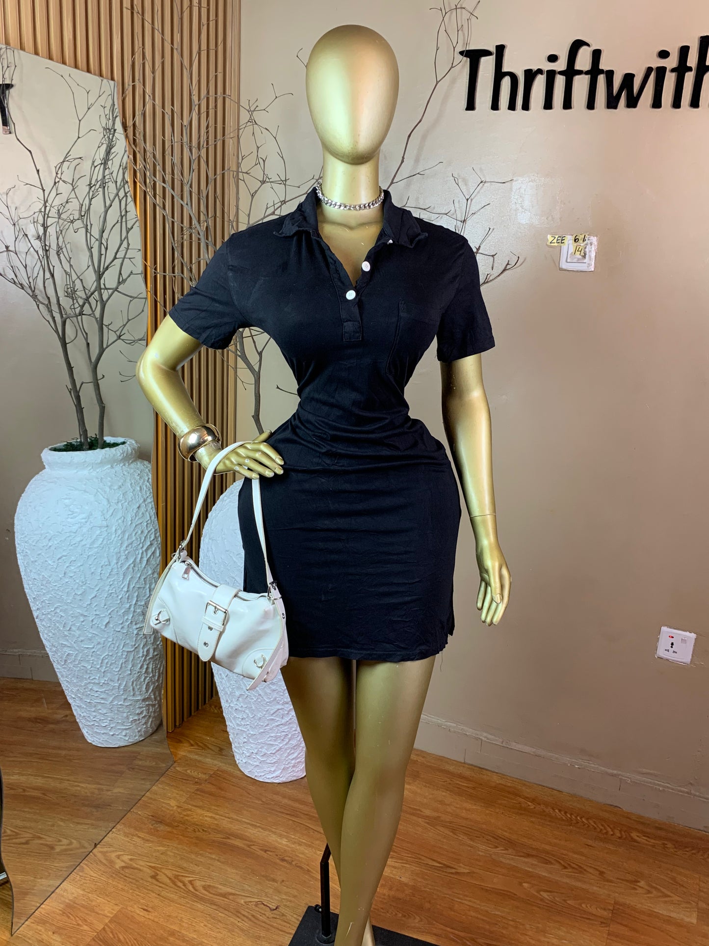 ZEE61 BLACK DRESS SIZE14