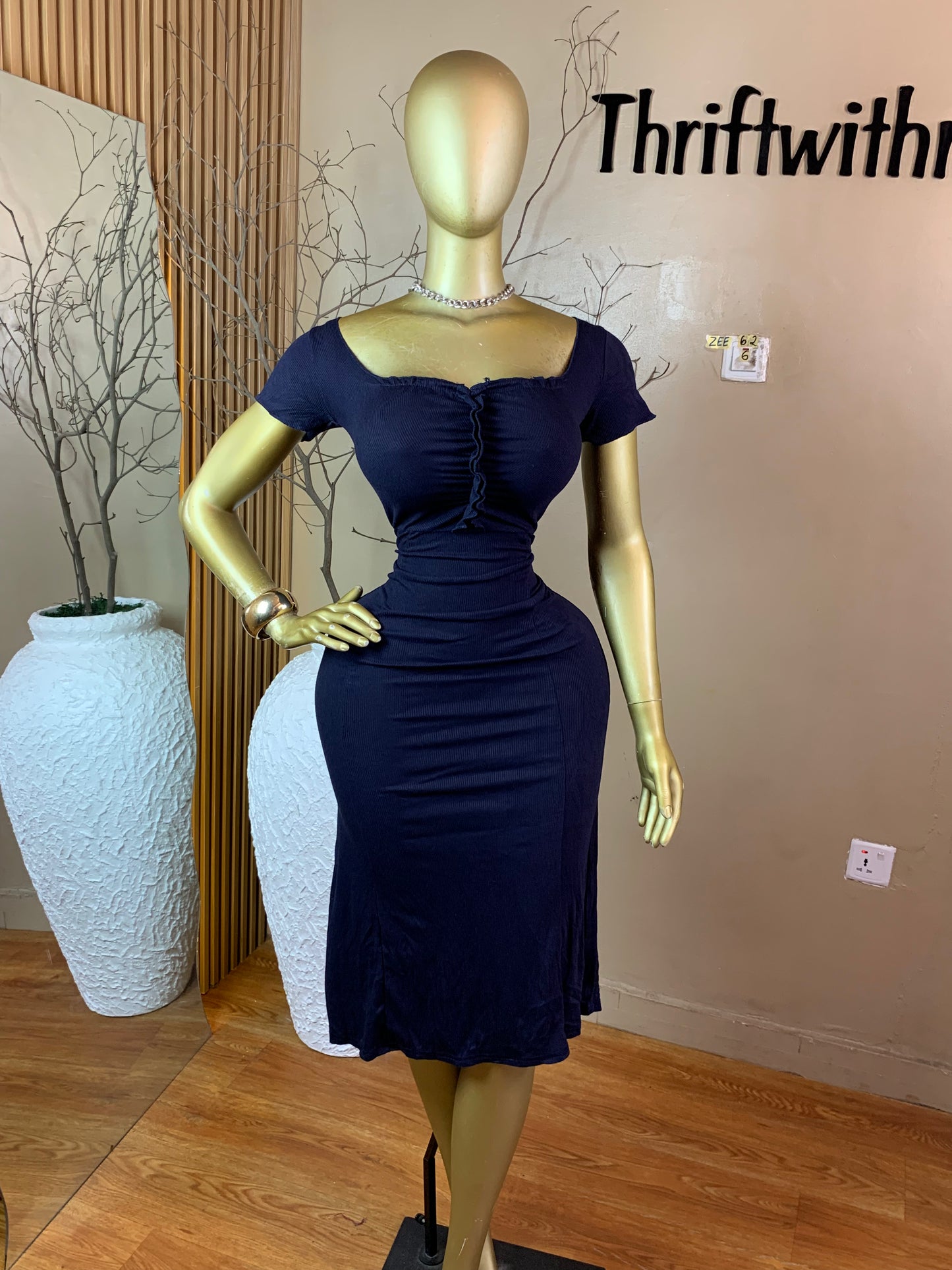 ZEE62 BLUE DRESS SIZE6/8