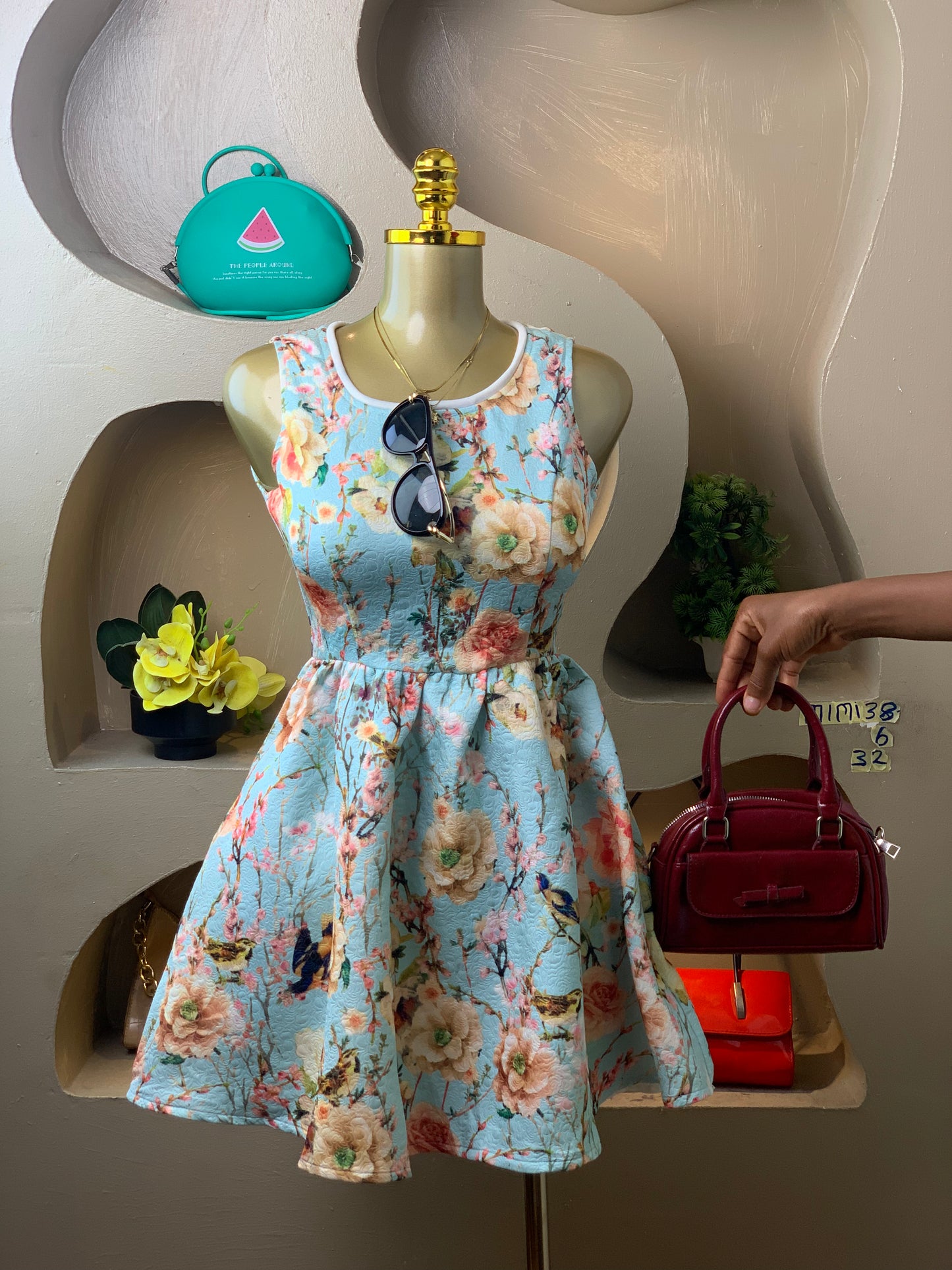 SIZE6 MIMI38 Length32 (floral)