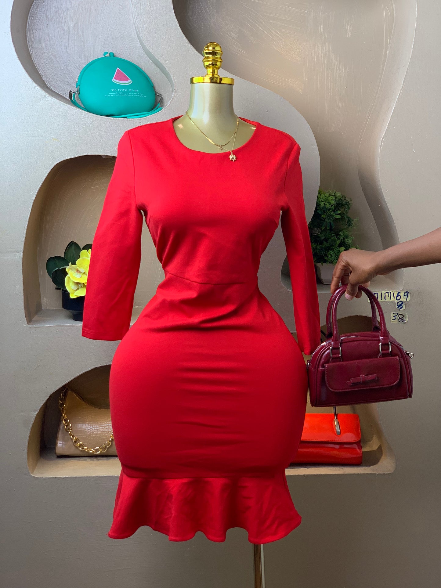 SIZE8 MIMI69 Length38 (red)