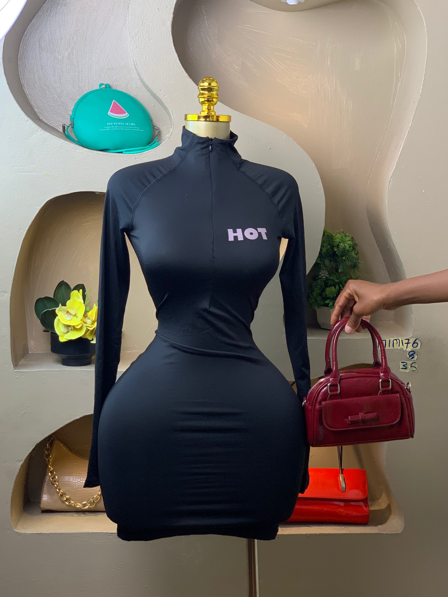 SIZE8 MIMI76 Length35 (black)