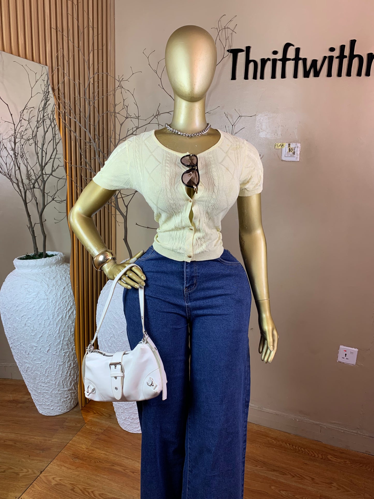PEAK8 LIGHT YELLOW TOP SIZE10