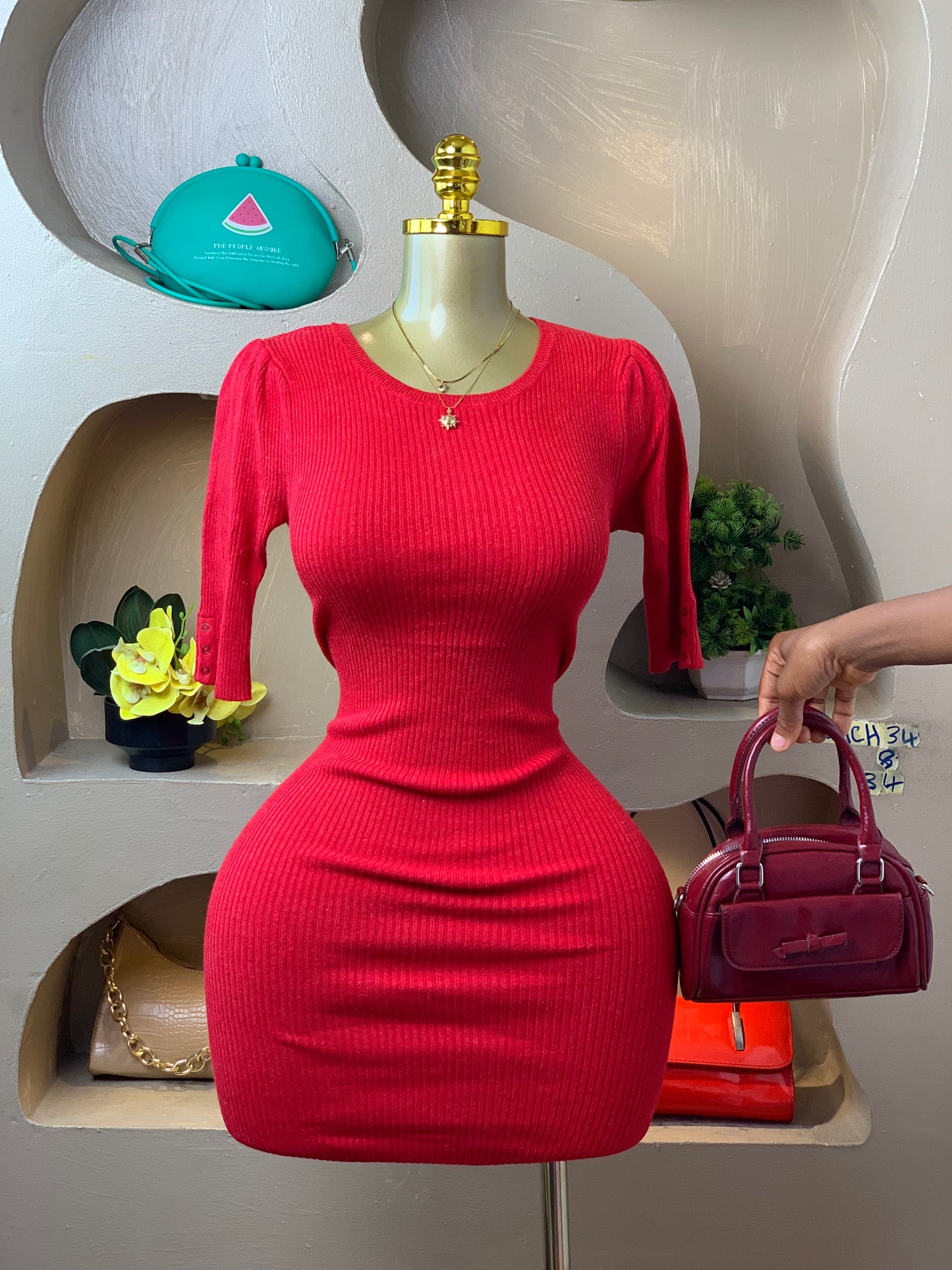 SIZE8 MUNCH34 Length34 (red)