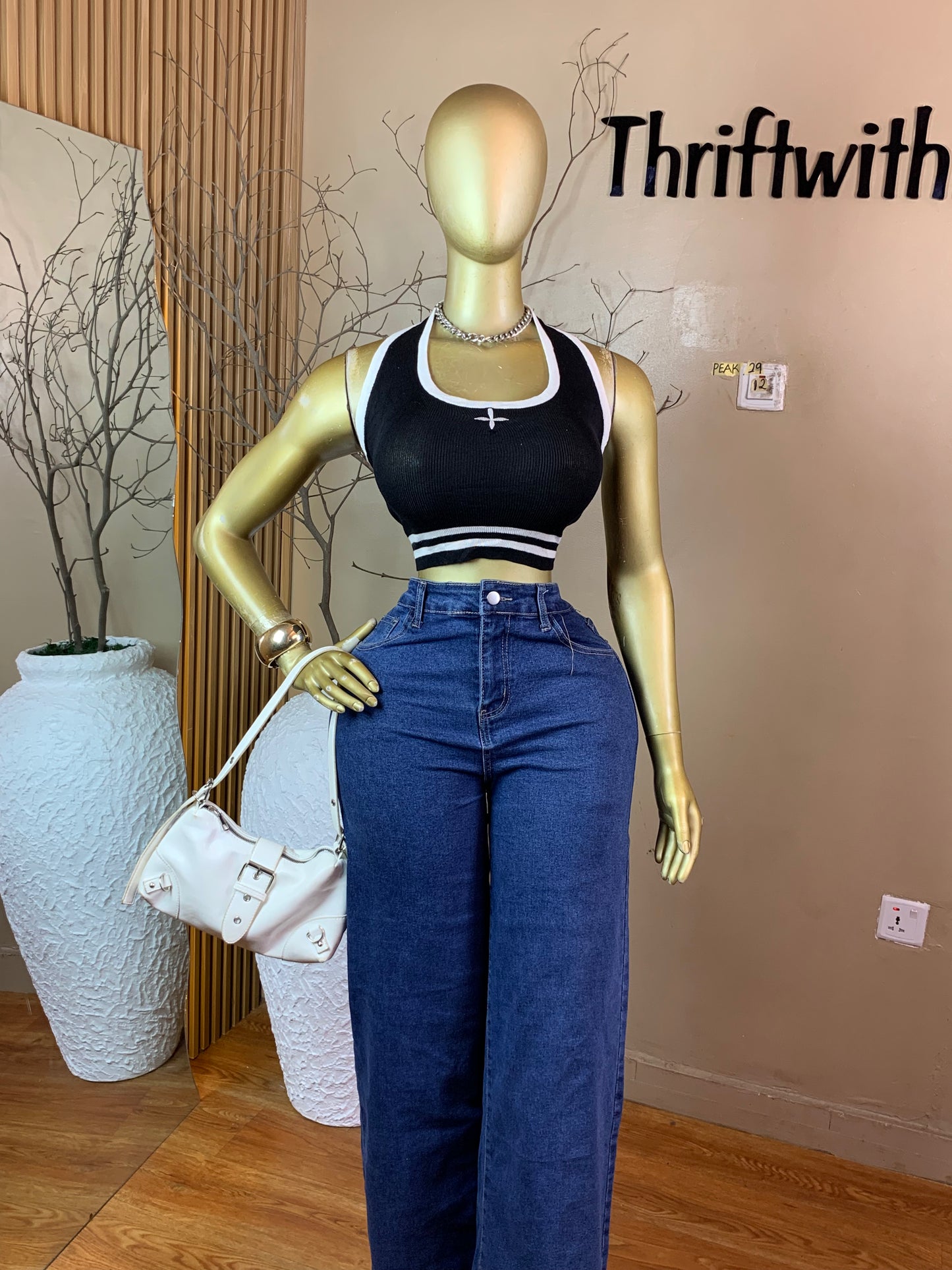 PEAK29 WHITE&BLACK TOP SIZE12/14