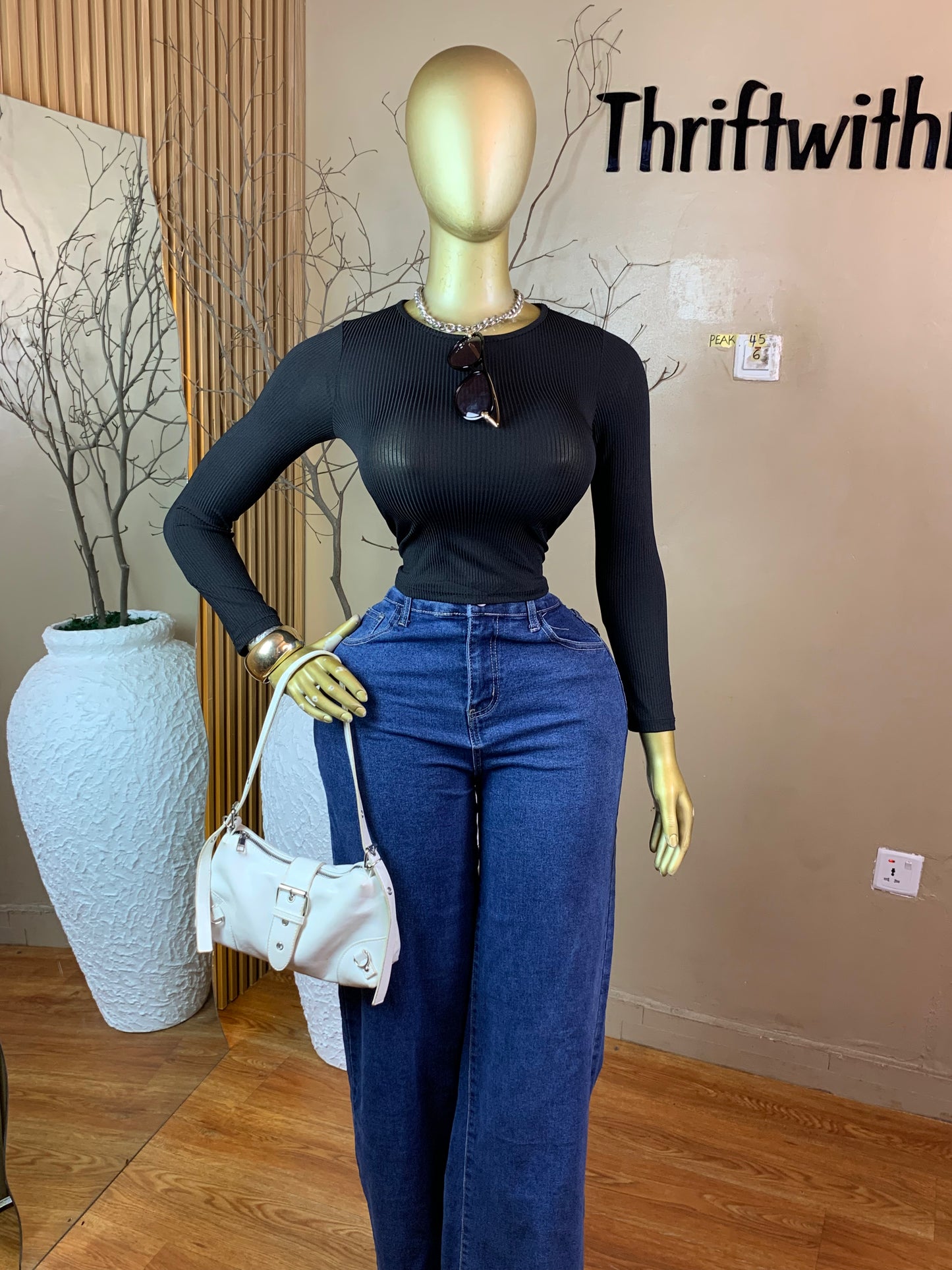 PEAK45 BLACK TOP SIZE6