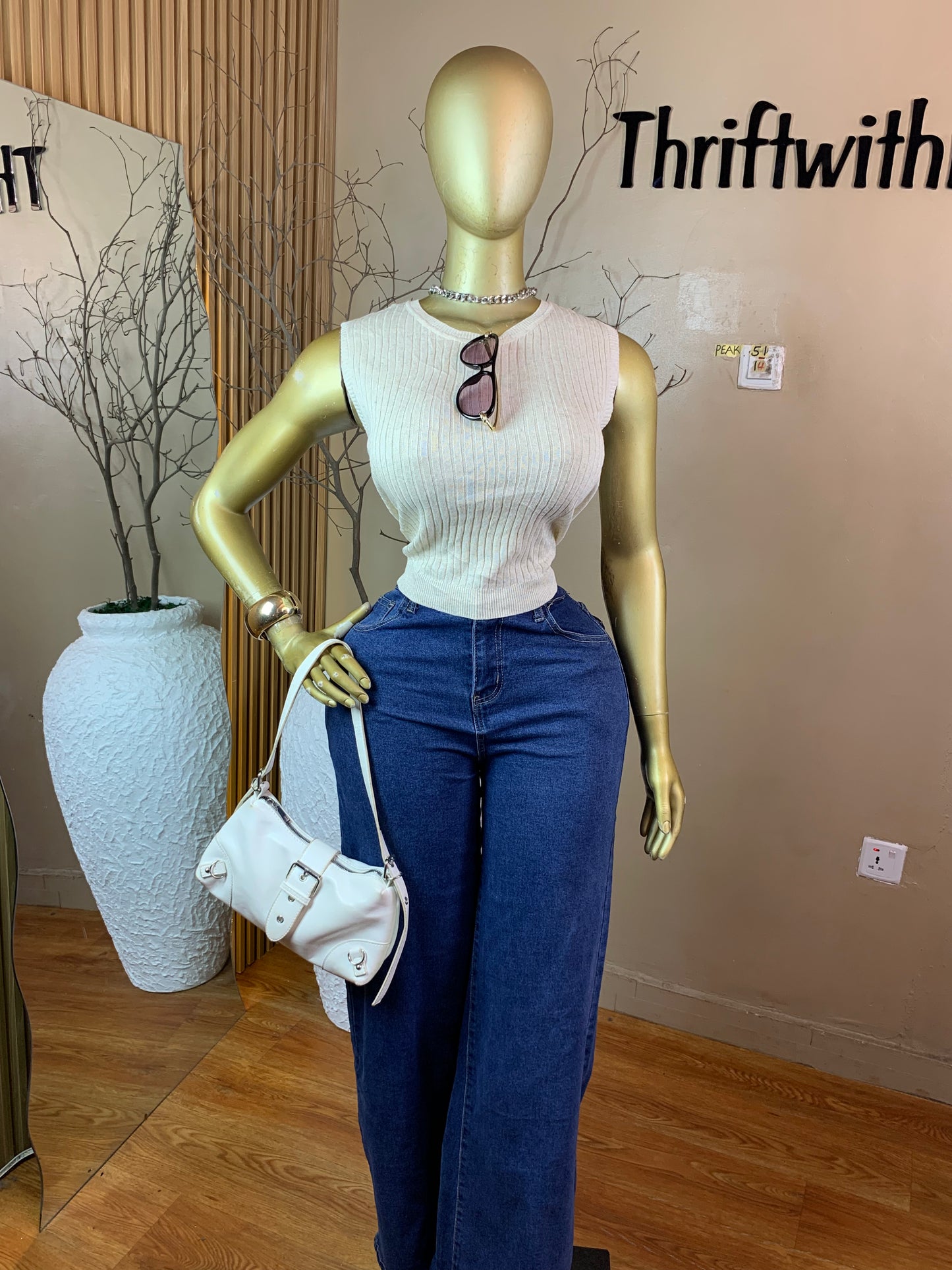 PEAK51 CREAM TOP SIZE14