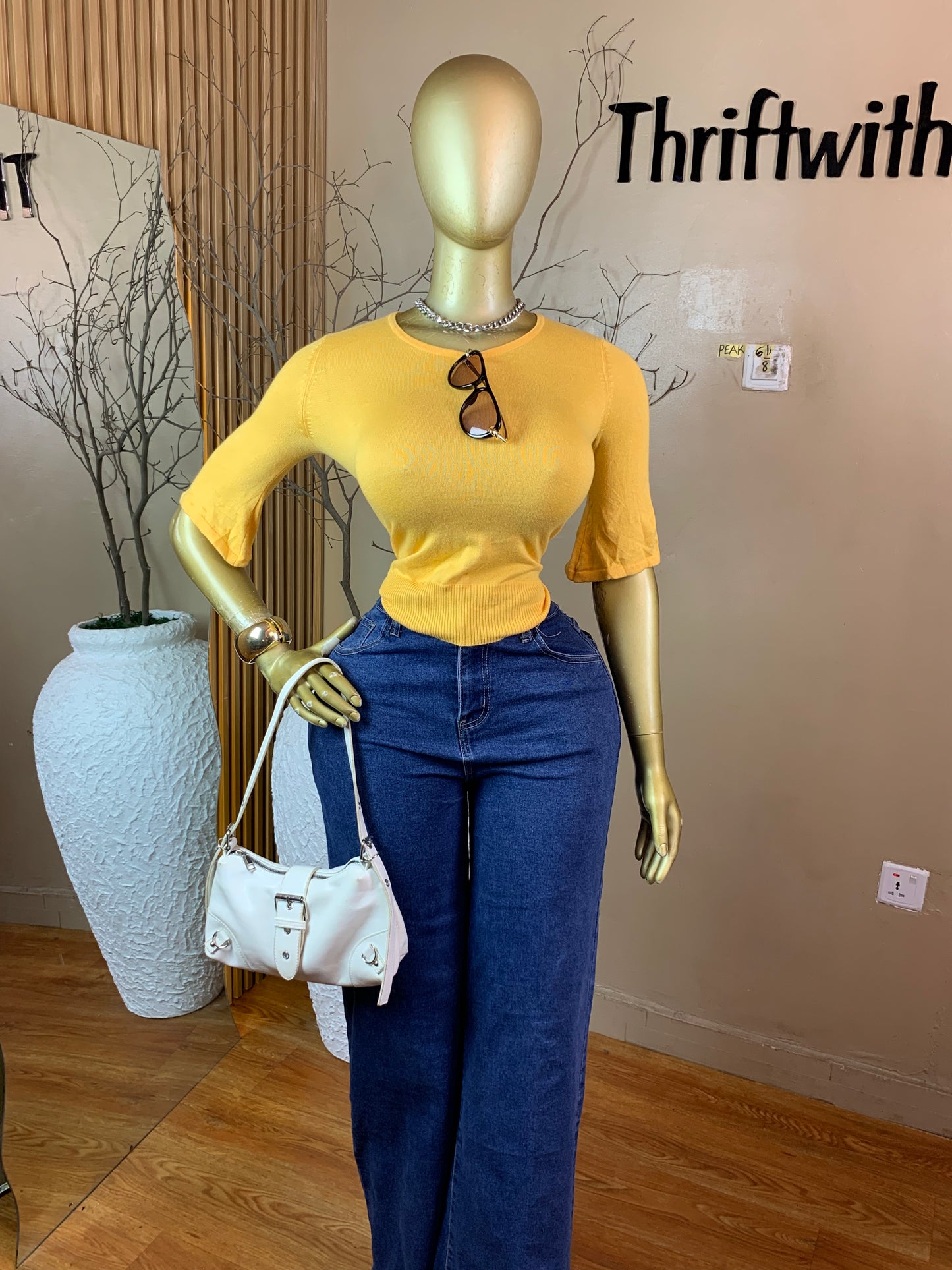 PEAK61 YELLOW TOP SIZE8