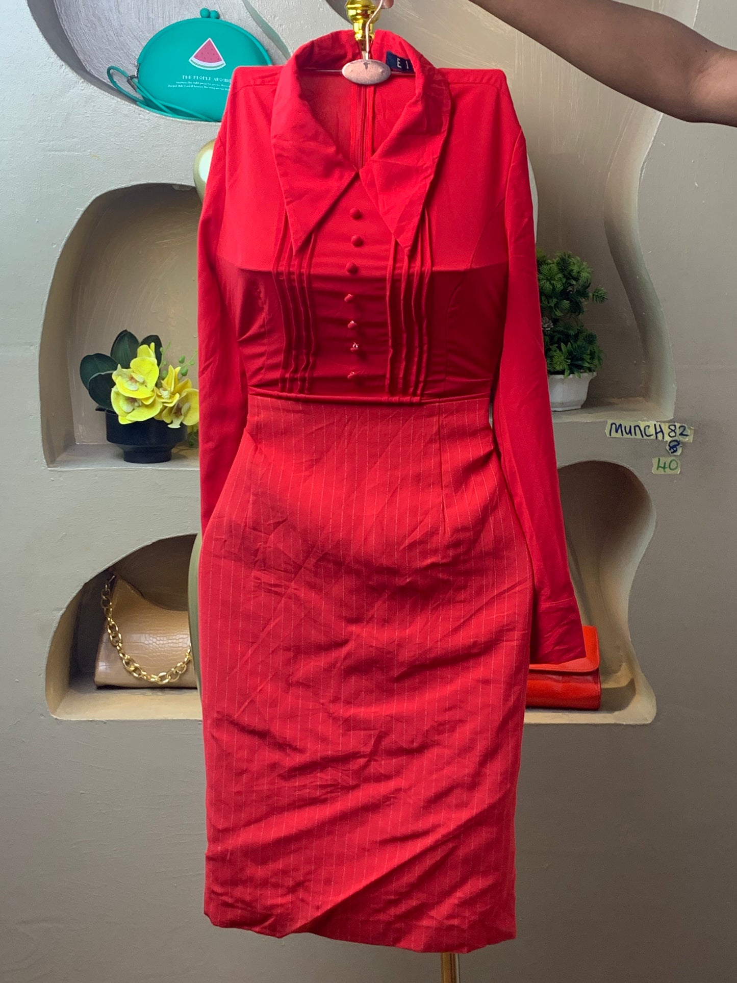 SIZE8 MUNCH82 Length40 (red)