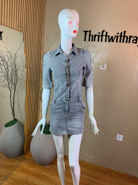 PRESH30 DENIM DRESS SIZE6