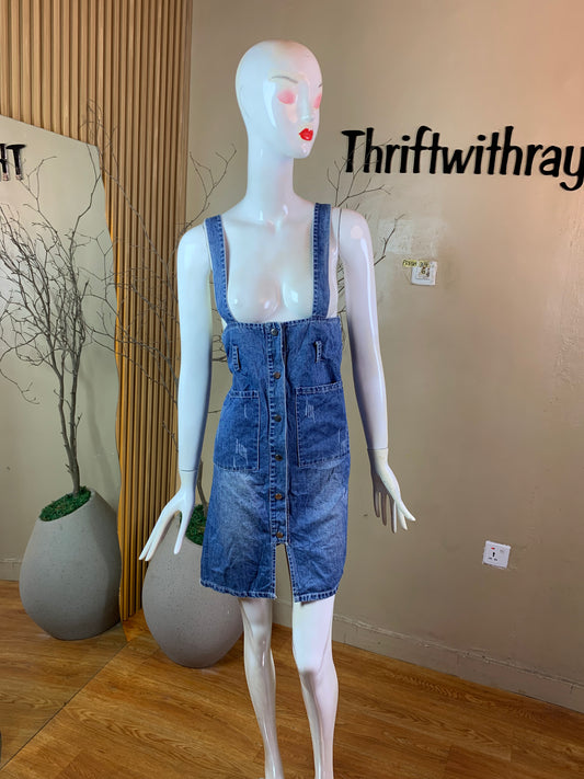 PRESH34 DENIM DRESS SIZE6