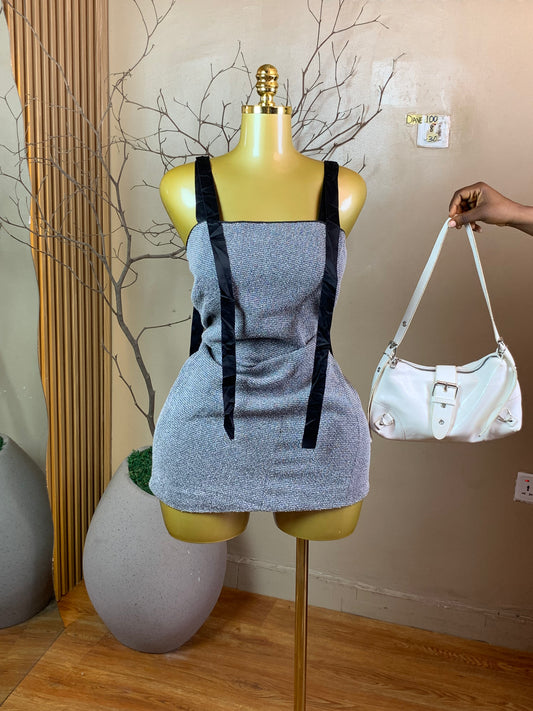 DAVE100 GREY DRESS SIZE8 Length30