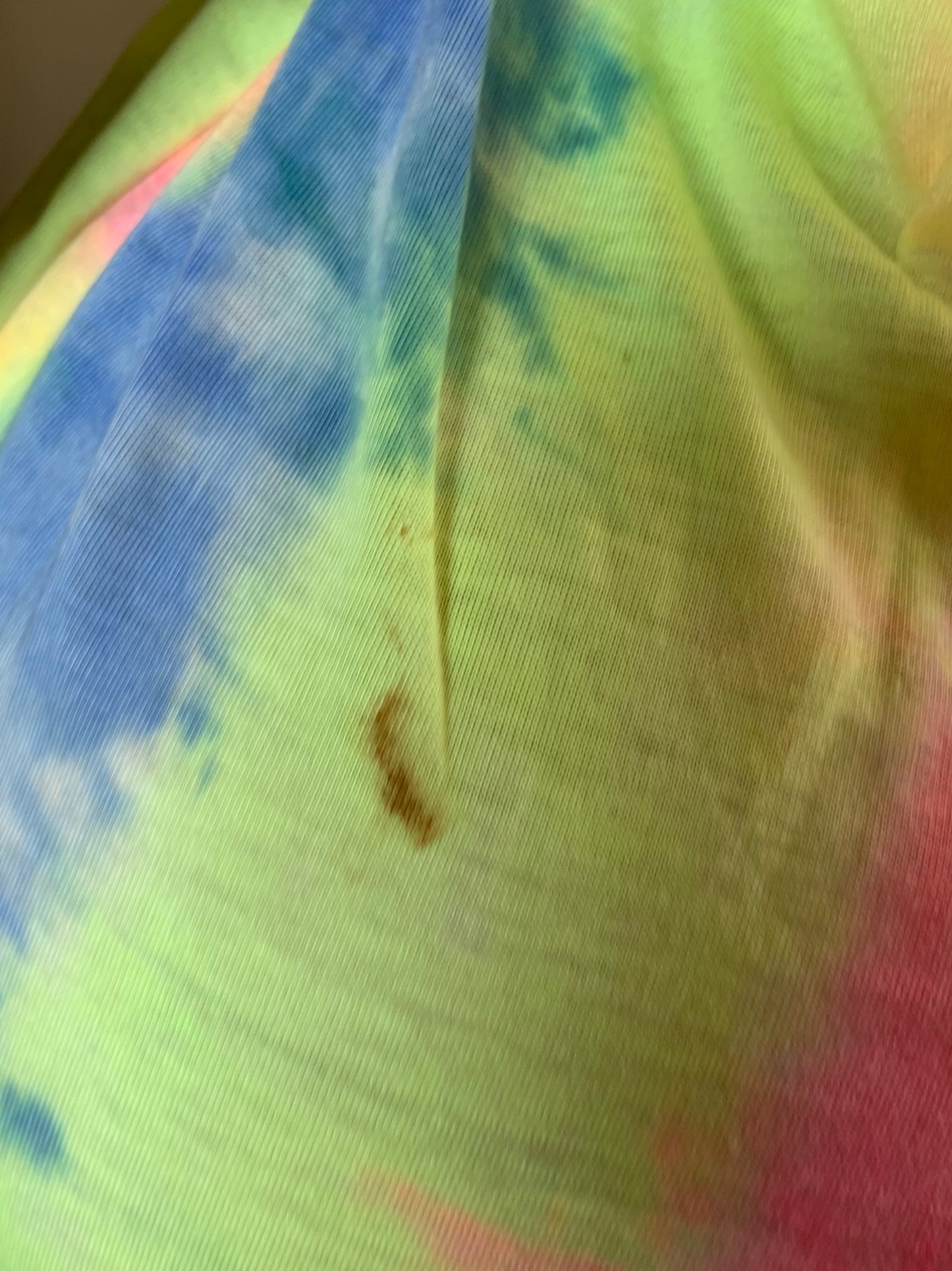SIZE10 DRAY7 MULTI COLOR DRESS Length46(Little stain)