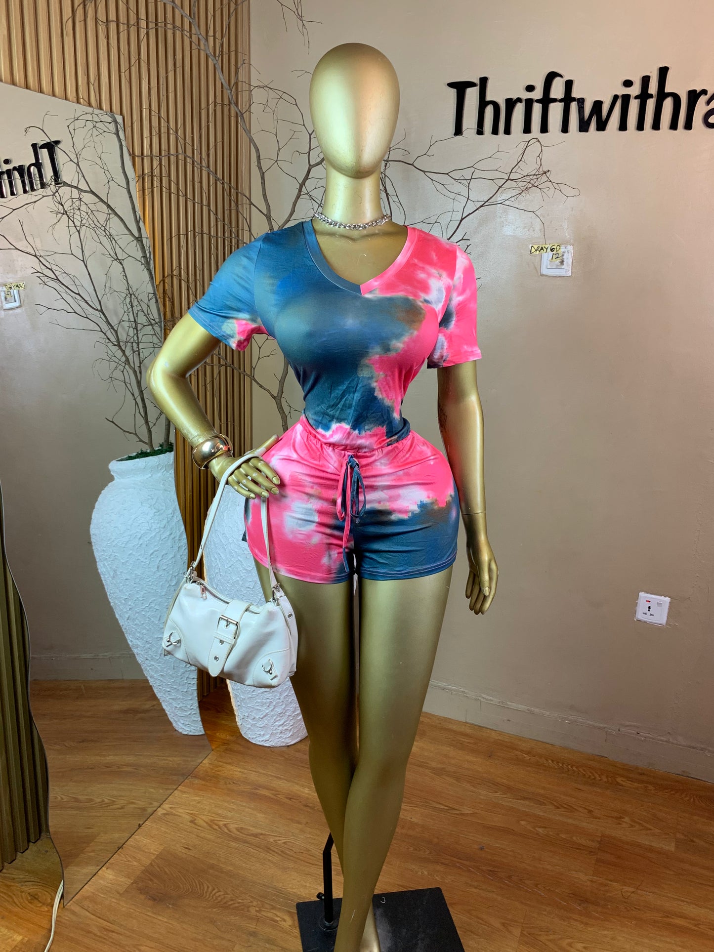 SIZE12 DRAY60 MULTI COLOR PLAYSUIT