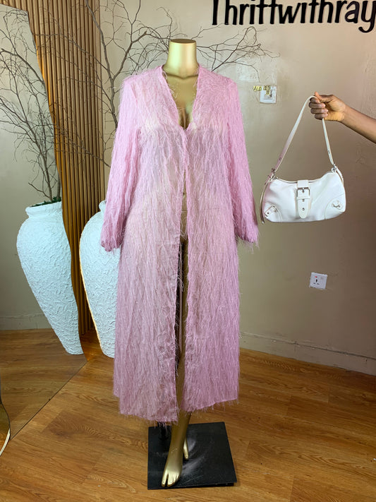 SIZE8 ALO25 PINK KIMONO