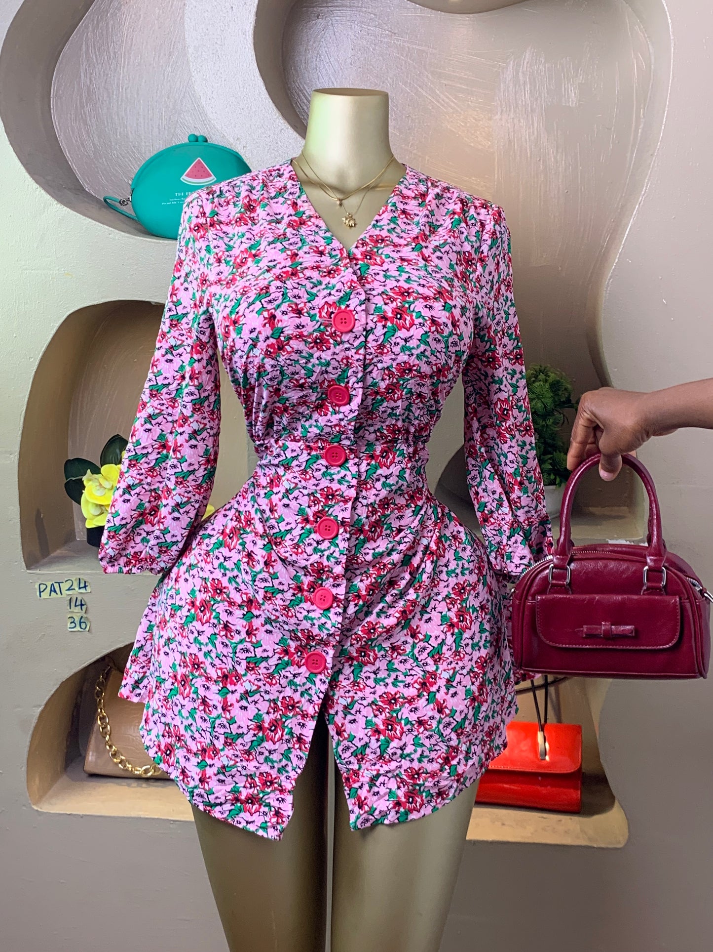 SIZE8&14 PAT24 Length36 (floral)