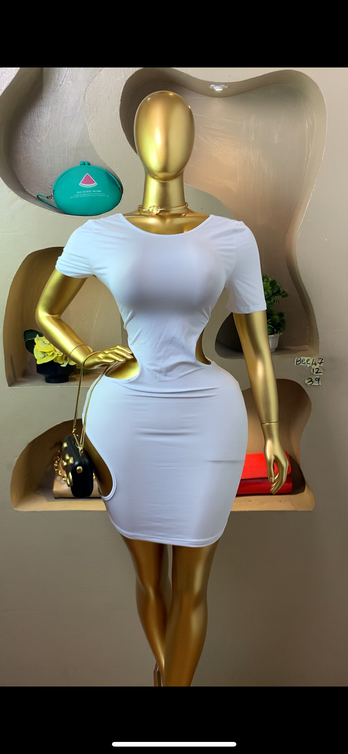 SIZE12 BEE47 Length39 (white)