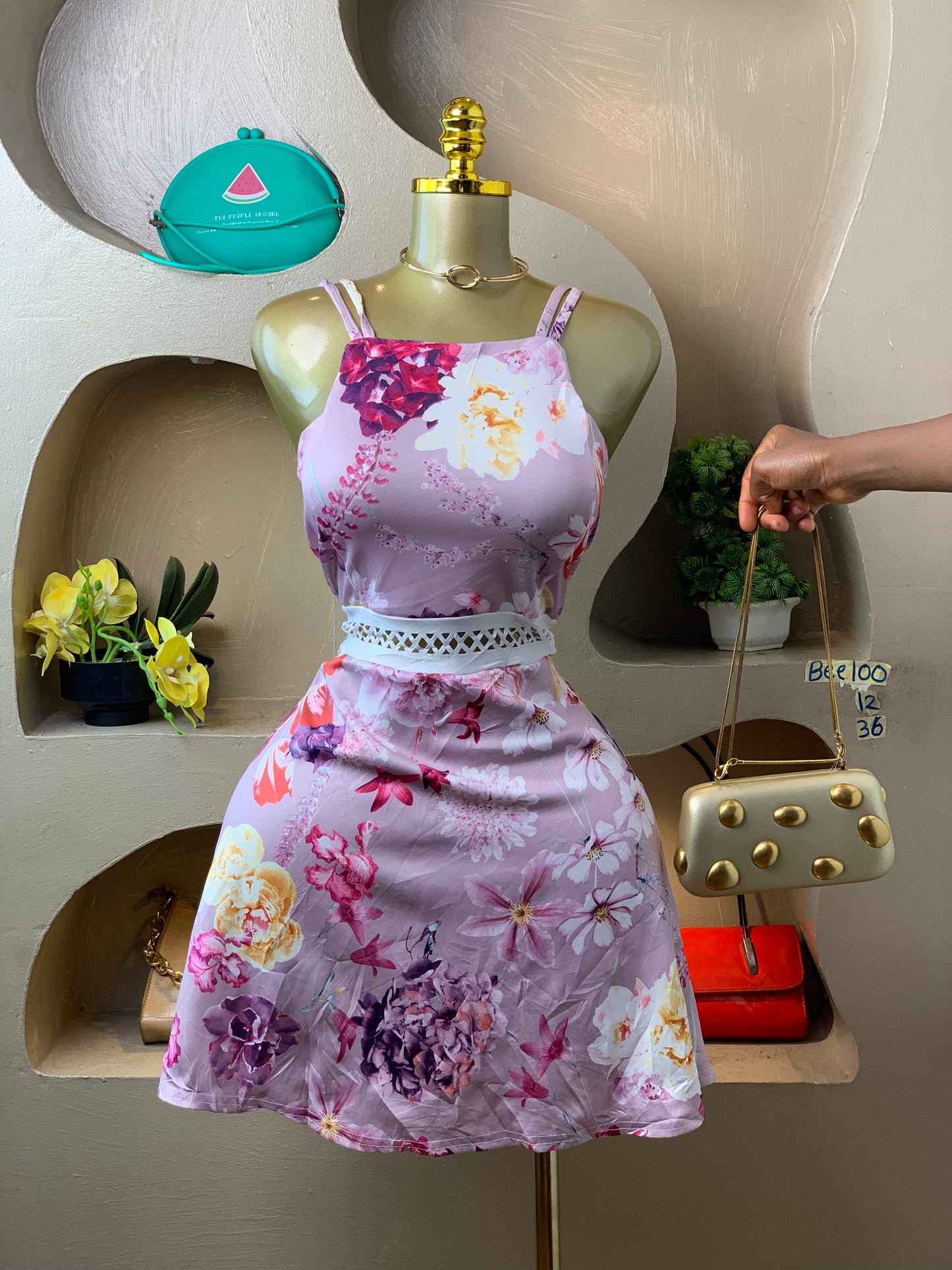 SIZE12 BEE100 Length36 (floral)
