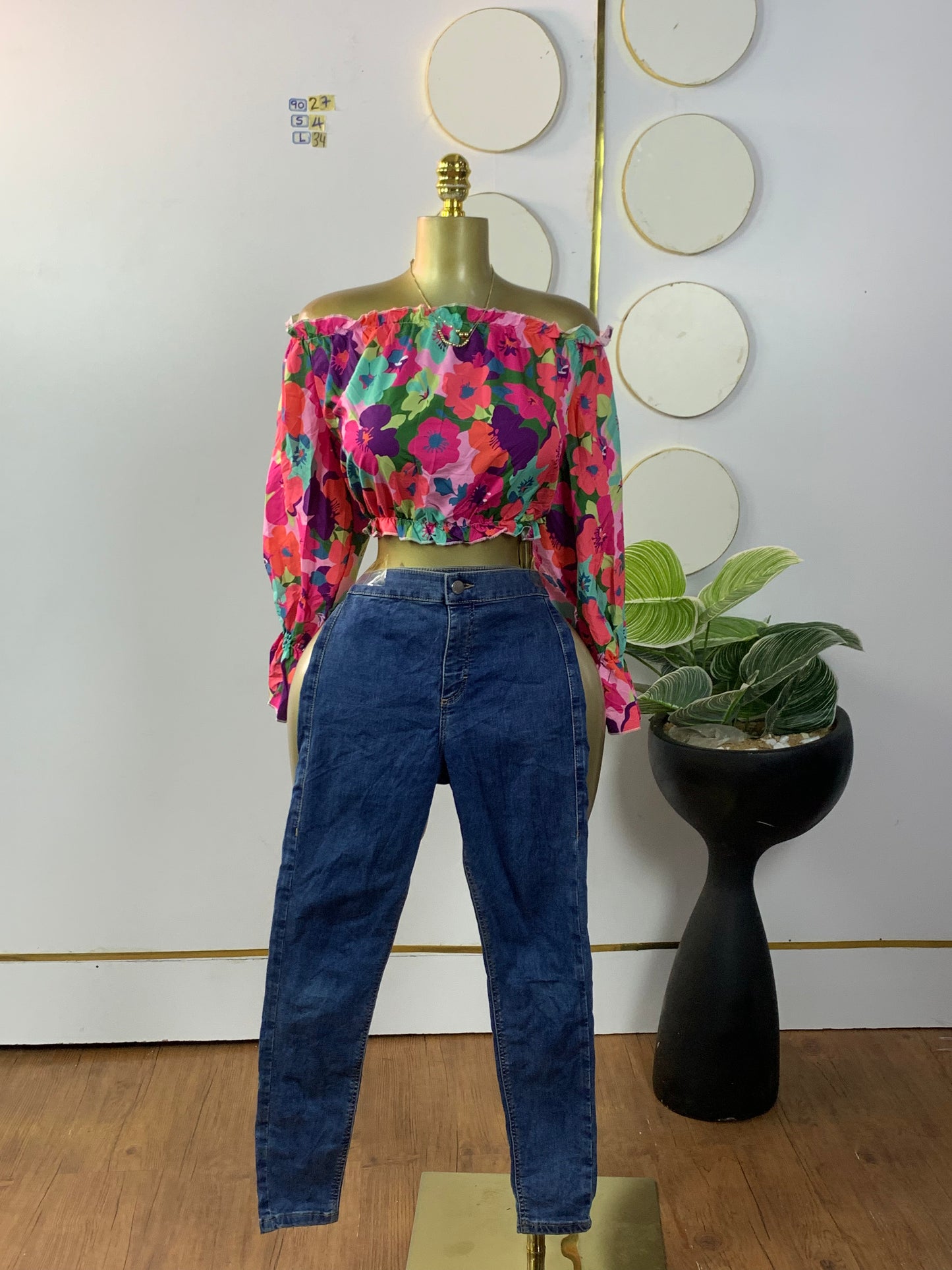 SIZE4 9O27 Length34 (Jean only)