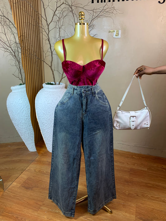 SIZE10 BAGGYB27 Length41 Jean only