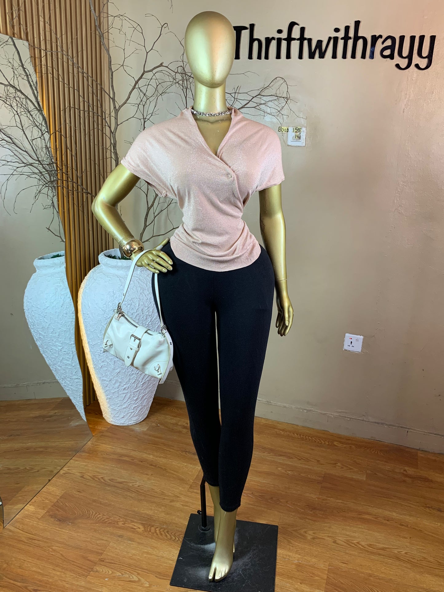 BOLD155 SIZE14 Peach top Little stain