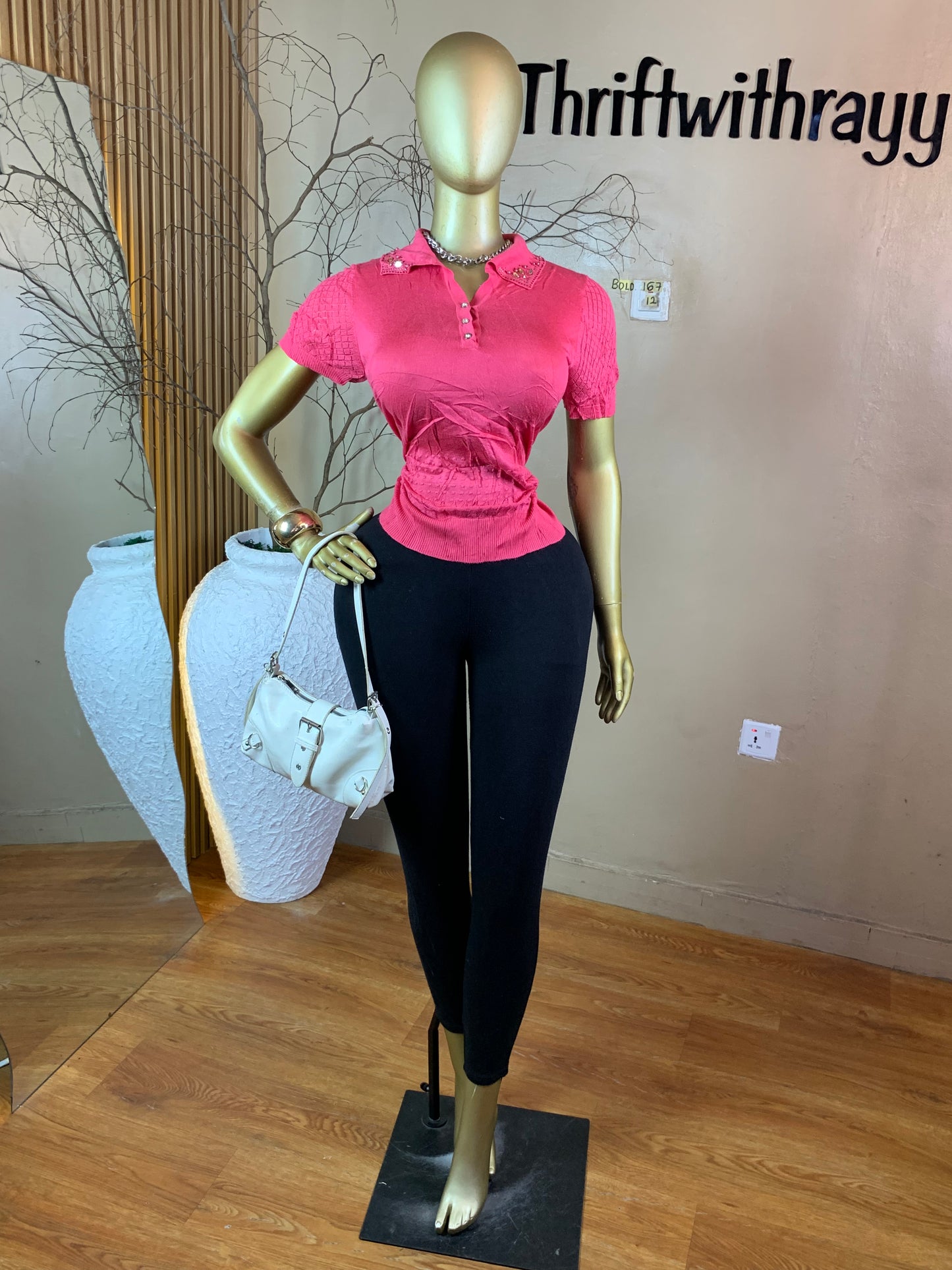 BOLD167 SIZE12 pink top