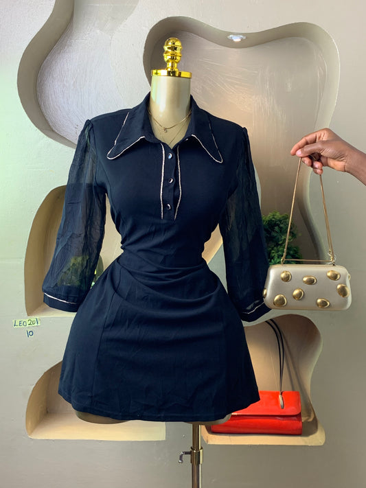 LEO201 BLACK DRESS SIZE10