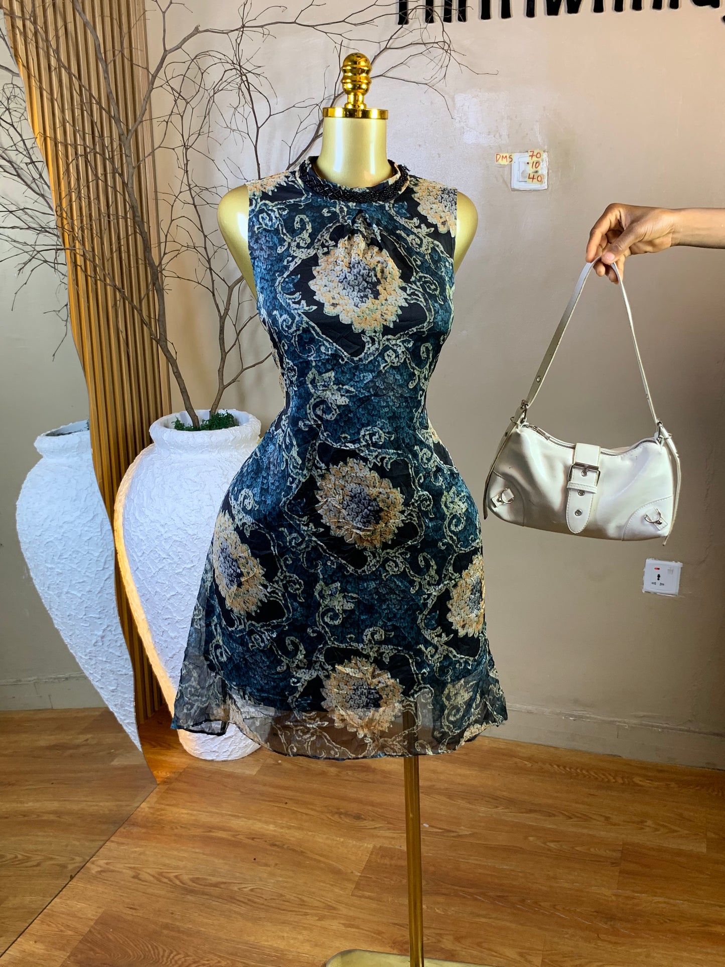DAMSEL70 SIZE10 Length40 free dress