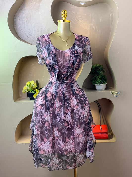 POSH28 FLORAL DRESS SIZE14