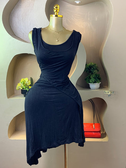 POSH72 BLACK DRESS SIZE10